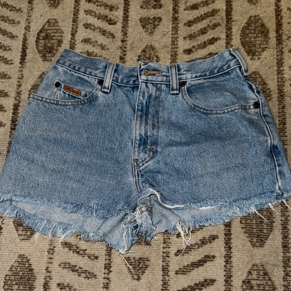 Vintage Denim Cutoff Shorts